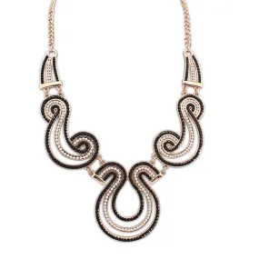 High Quality New Statement Choker Fashion Jewelry Western Style Collar Bohemian Nation Retro Beads Necklaces&Pendants