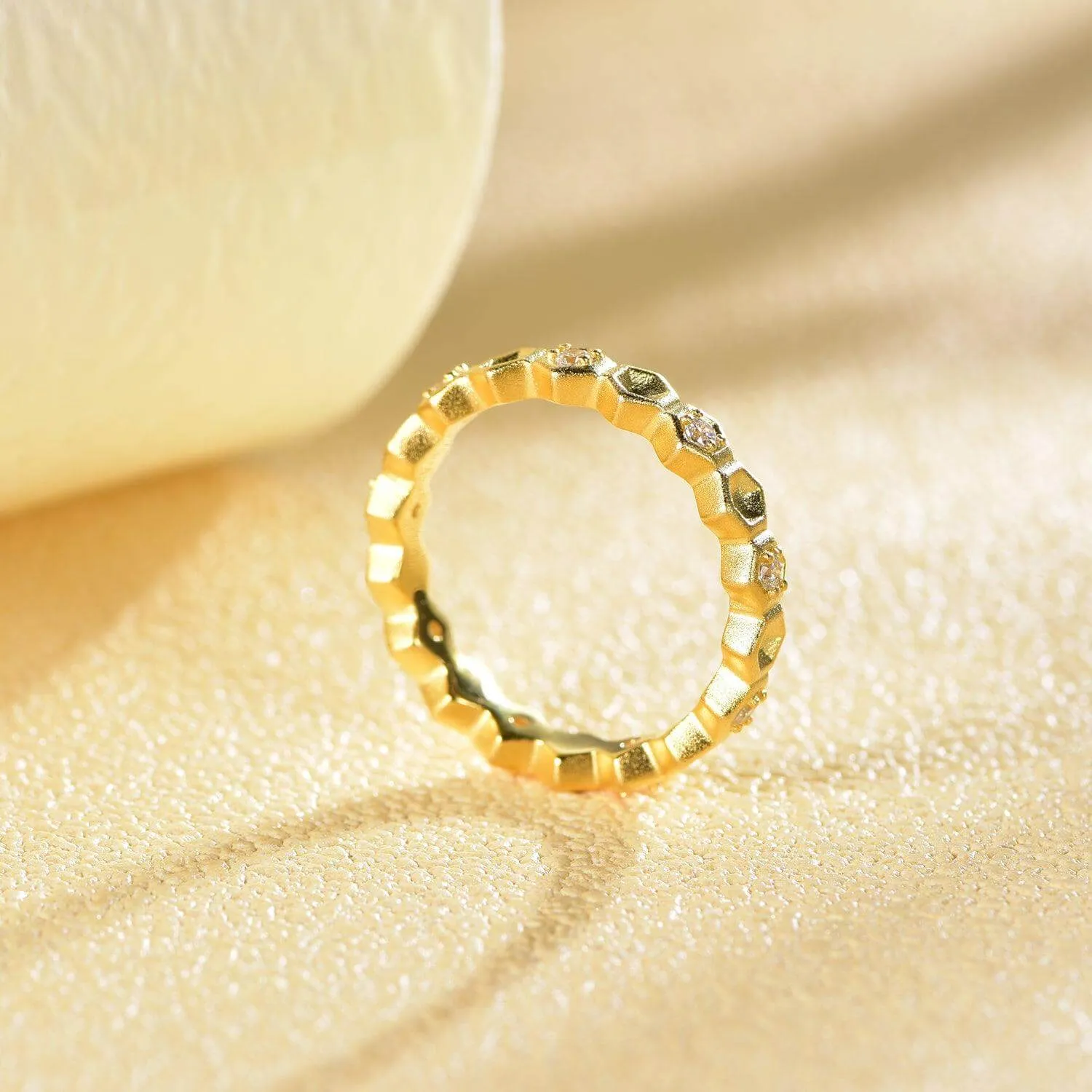 Honeycomb With Honey Ring Life With MaK’s Honeycomb Bee Kind Jewelry Collection