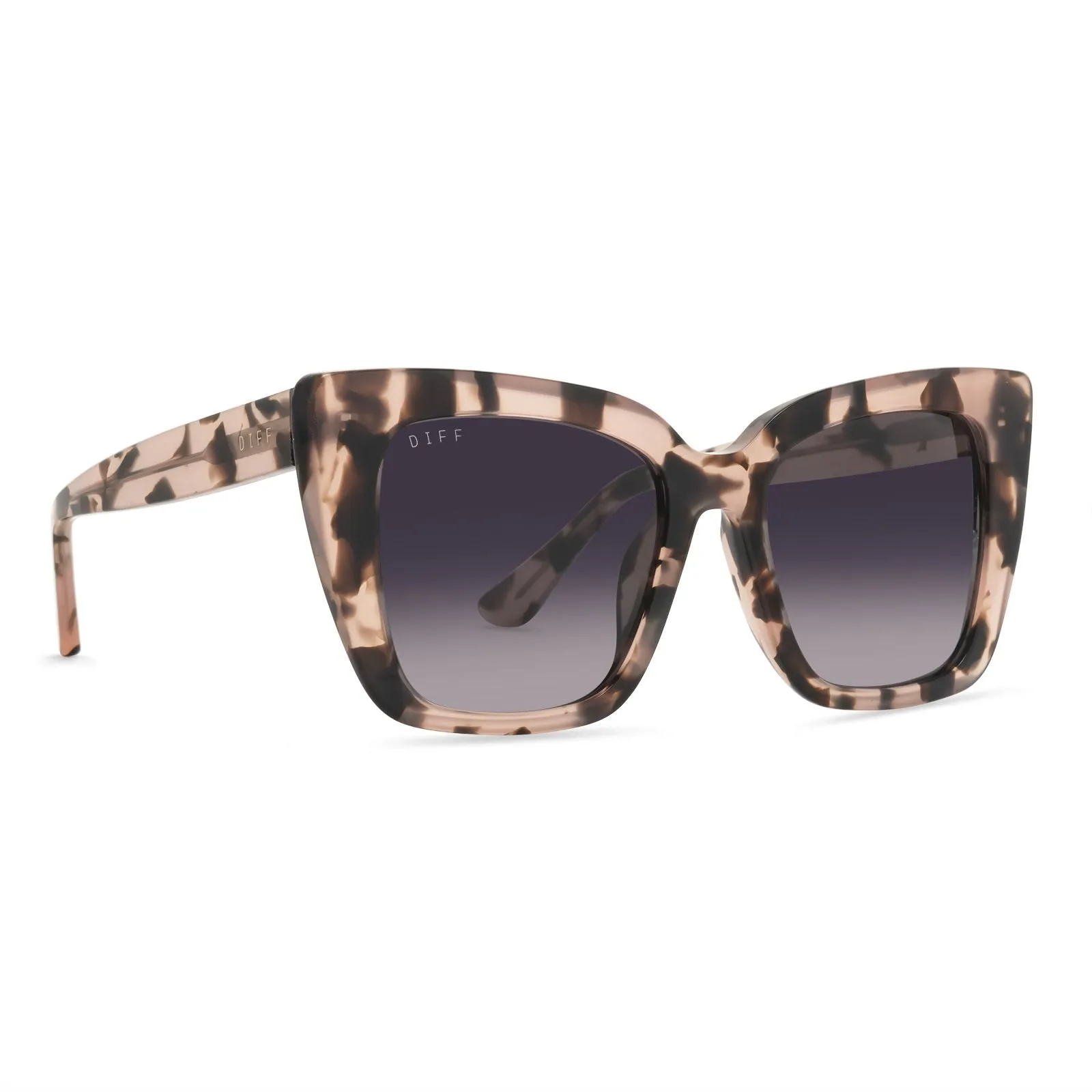 Lizzy Himalayan Tortoise Grey Sunglasses