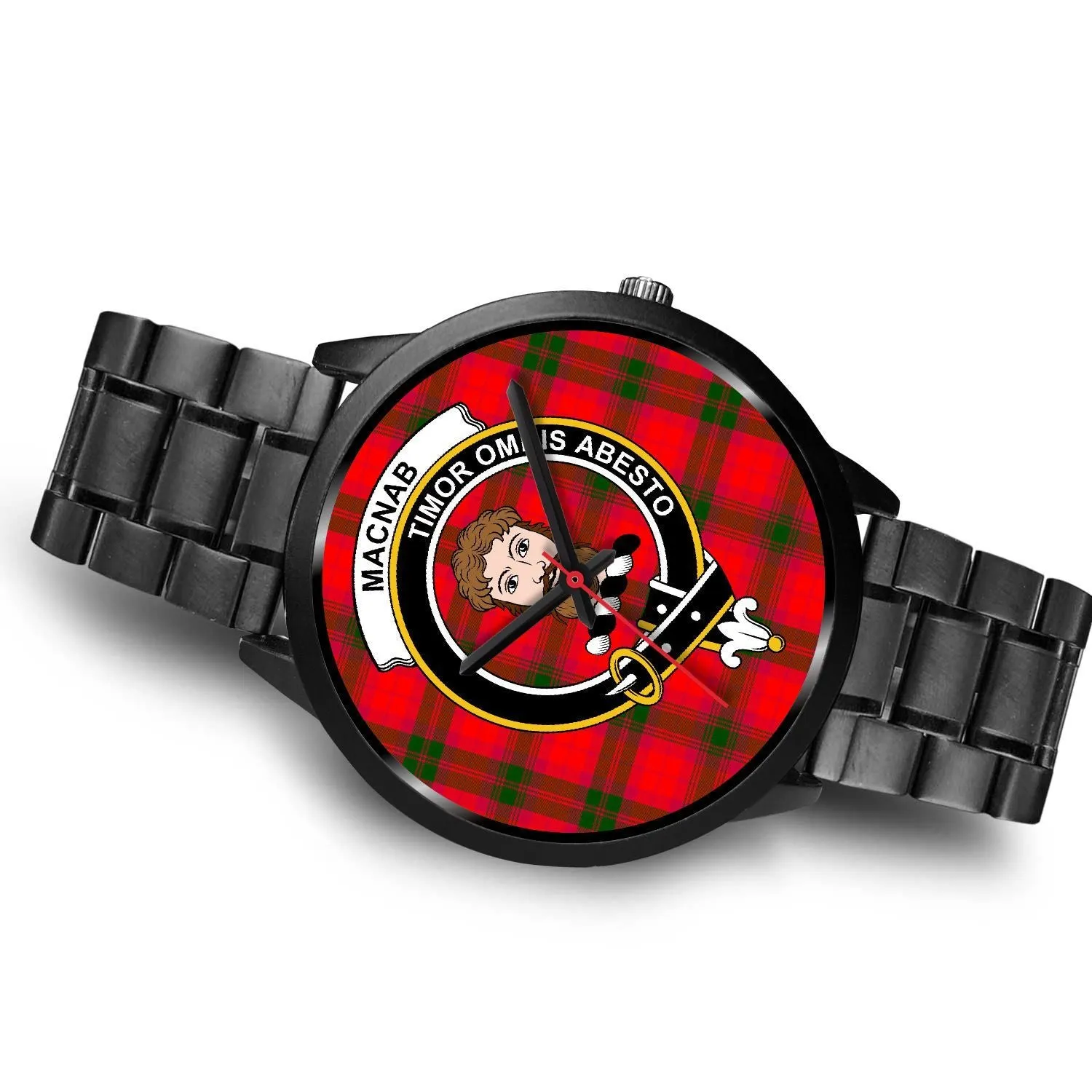 MacNab Modern Clan Badge Tartan Black Watch