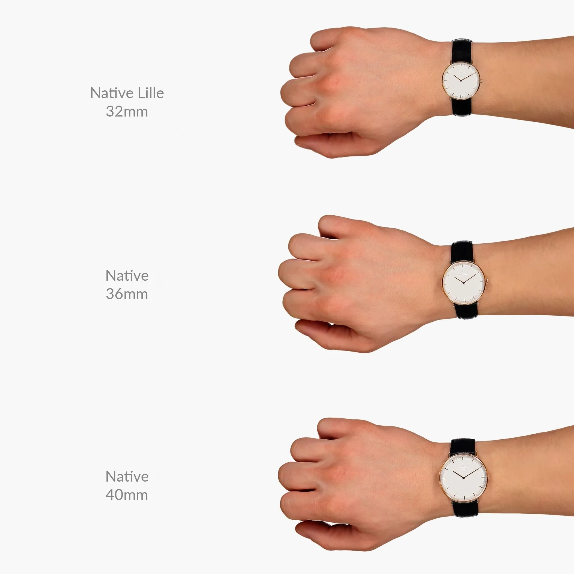 Native | Navy Dial - Brown Leather