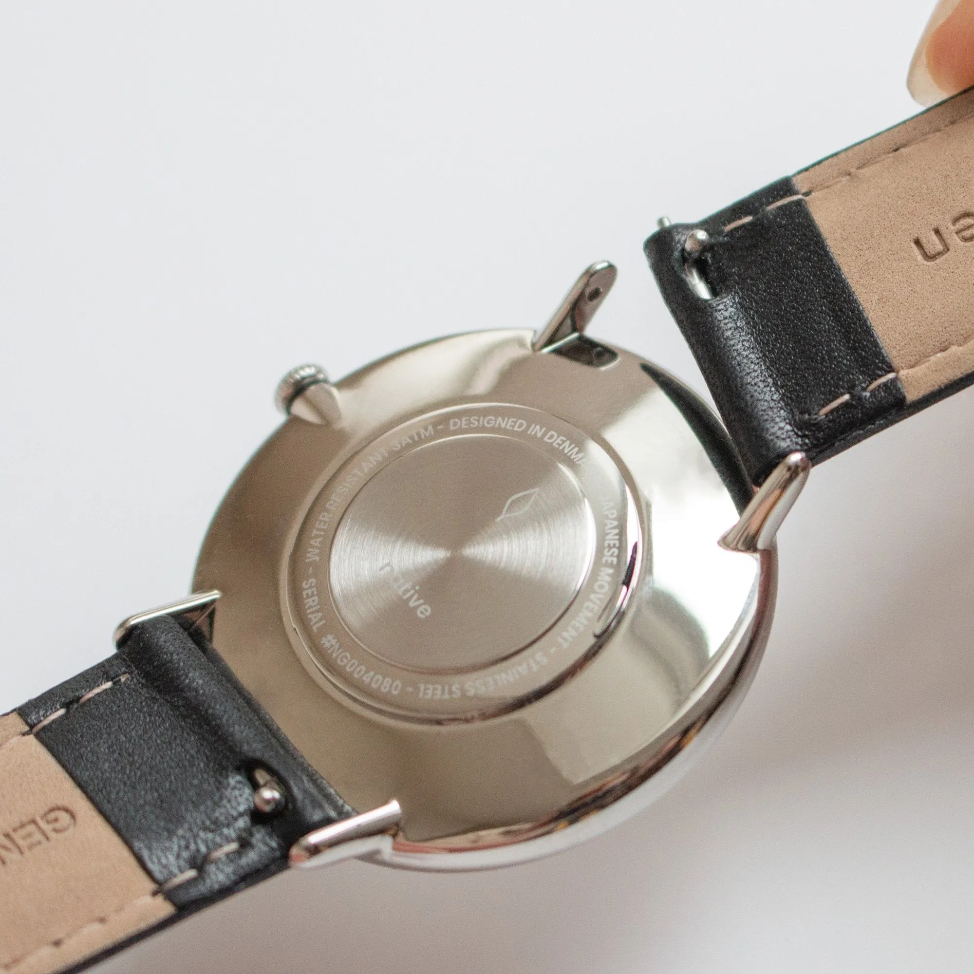 Native | Navy Dial - Brown Leather