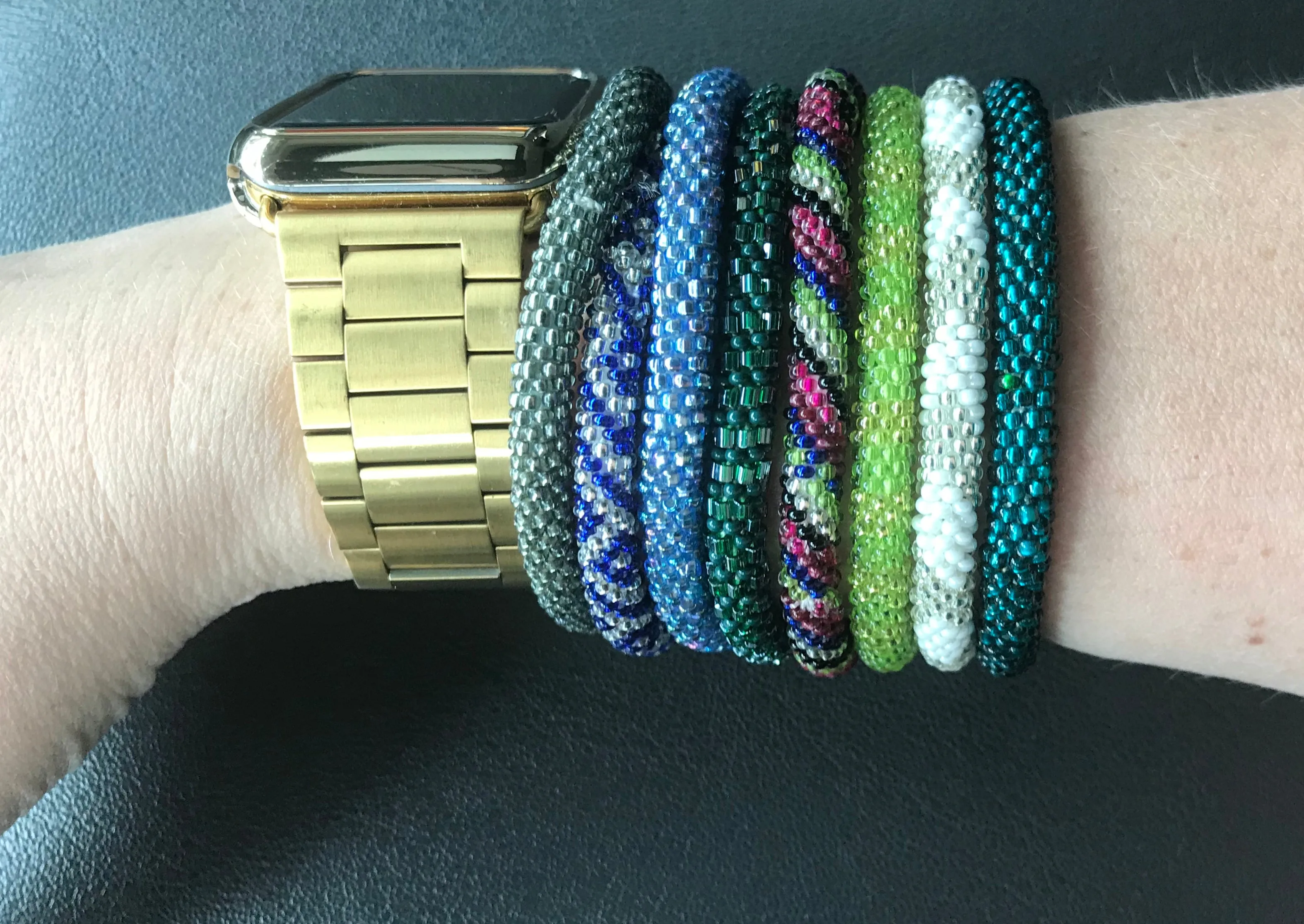 Nepal roll on bracelets
