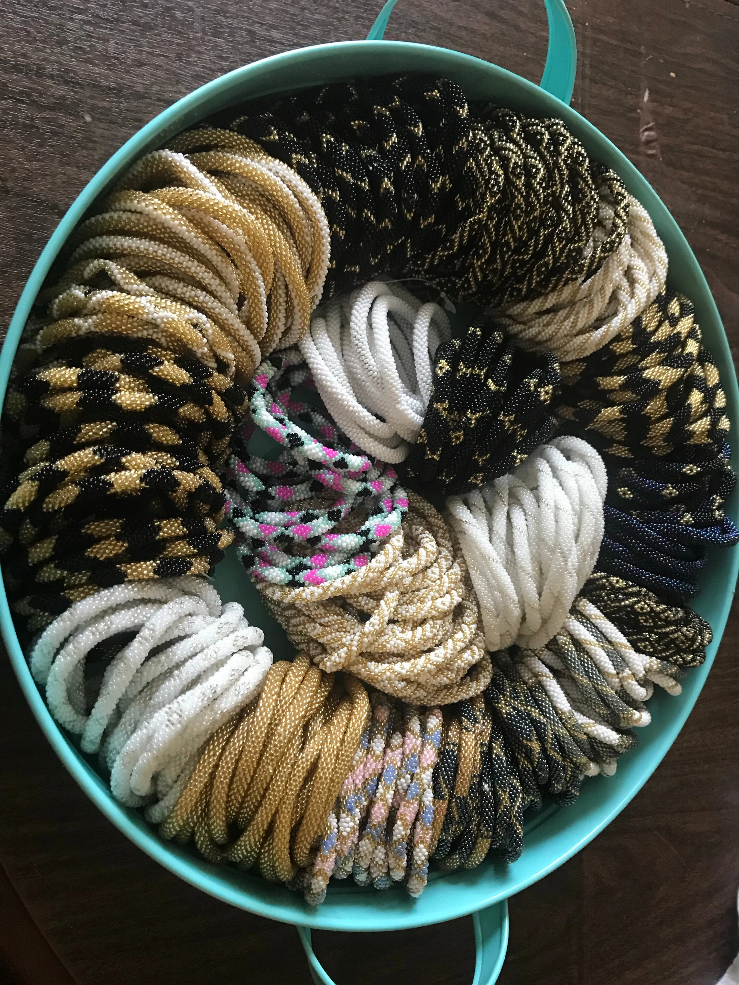 Nepal roll on bracelets